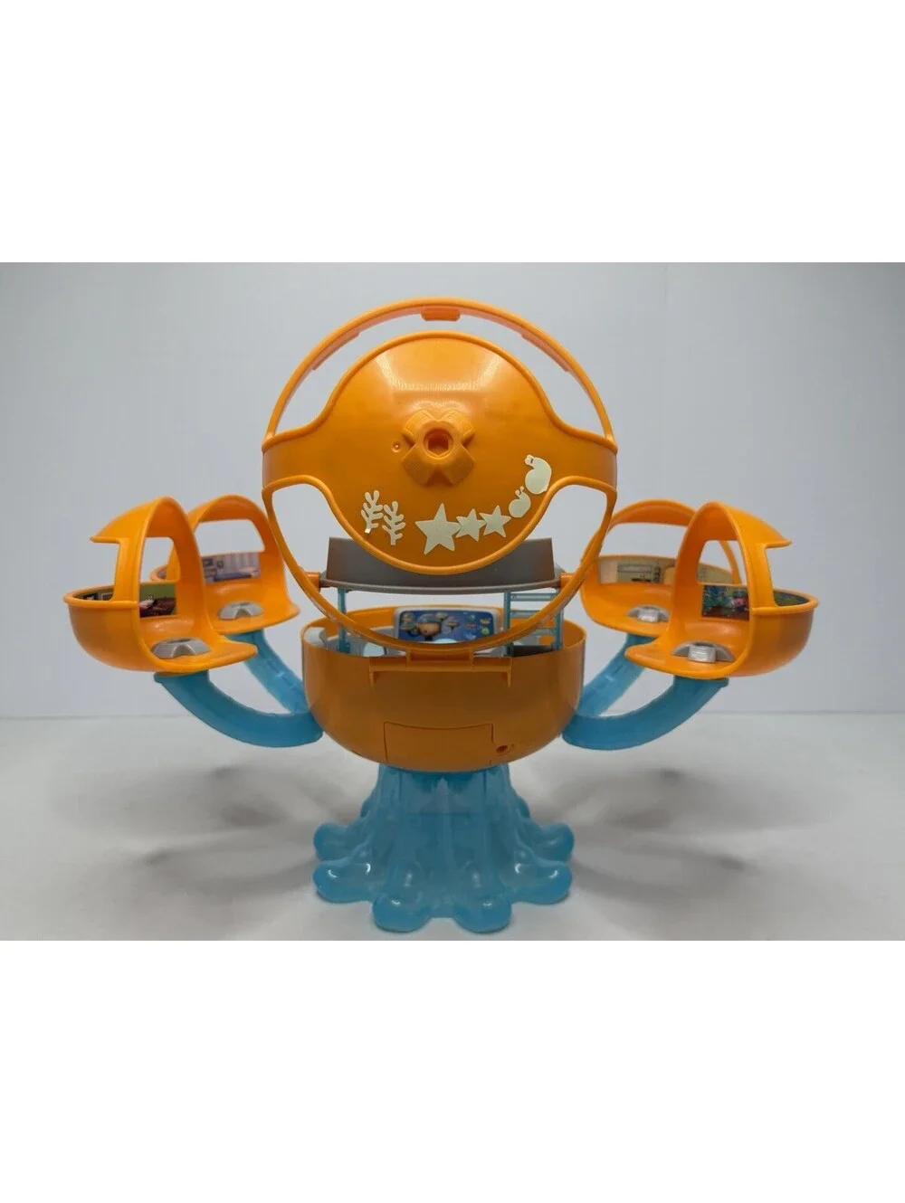 Vintage Octonauts Octopod Playset w/ Figures WORKS (SHL)